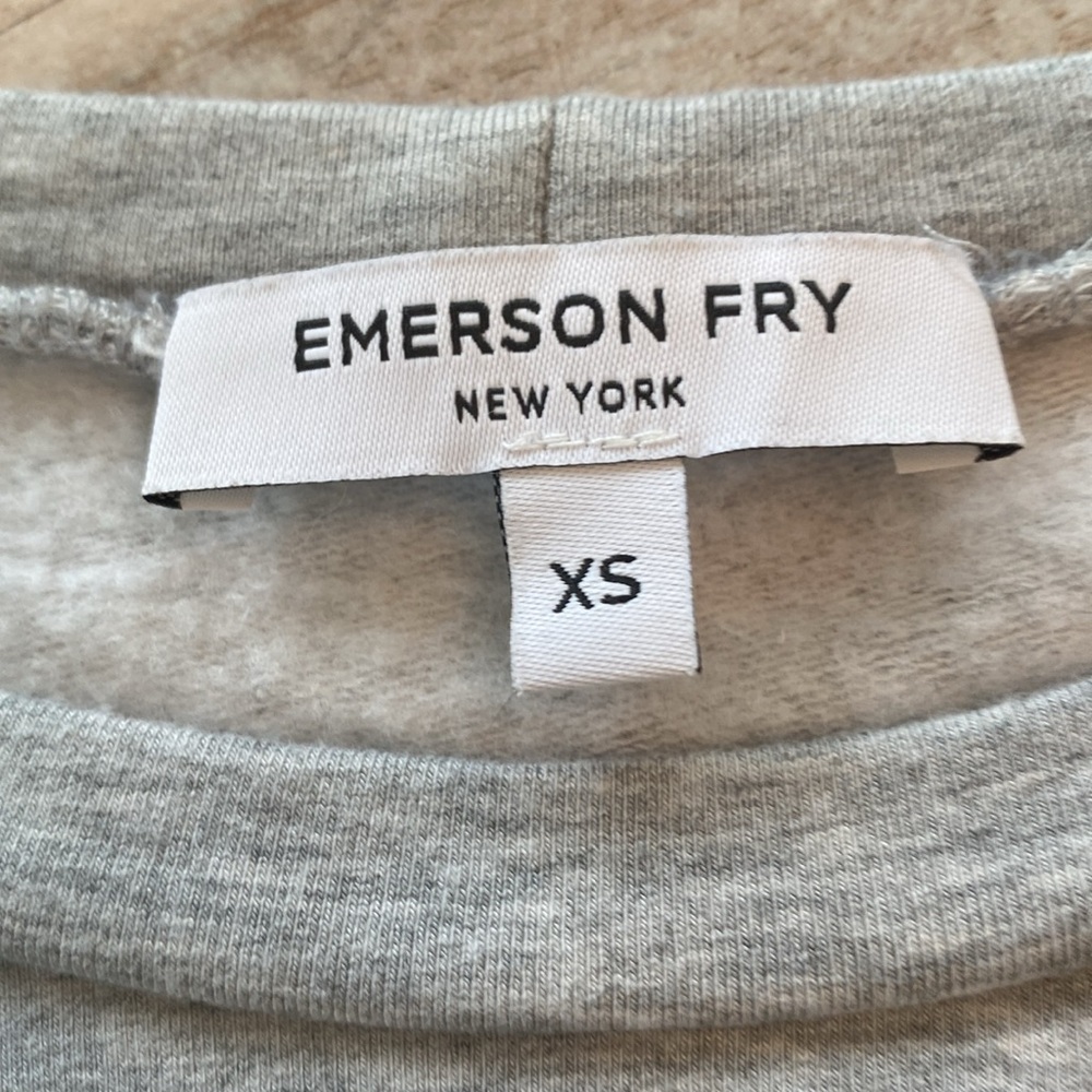 Emerson Fry Cozy Grey Top - Picture 4 of 5